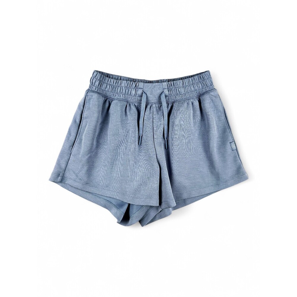 Gilly Hicks Women's Athletic Drawstring Shorts S Slate Blue